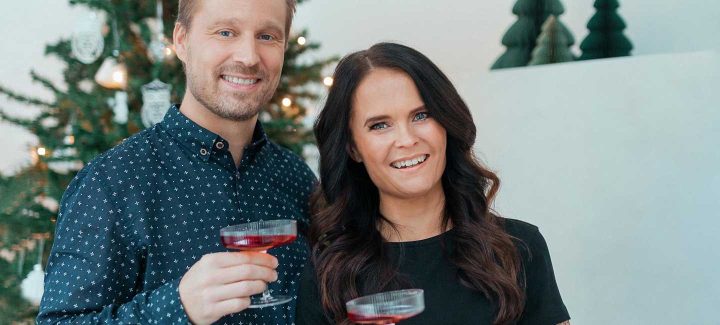 Anette och Juha-Matti Raunio med Glöet