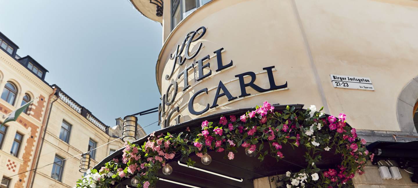 Hotel Kung Carl i centrala Stockholm.