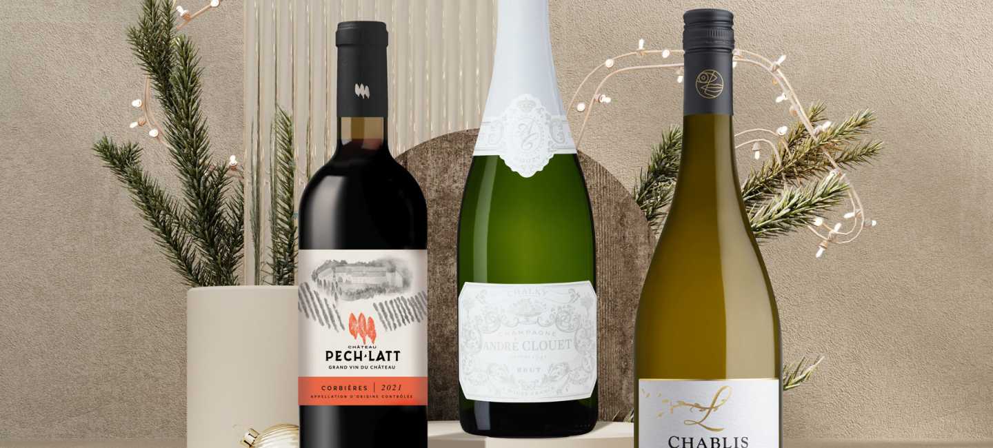 Tre viner vi rekommenderar att ge bort i julklapp 2025.
