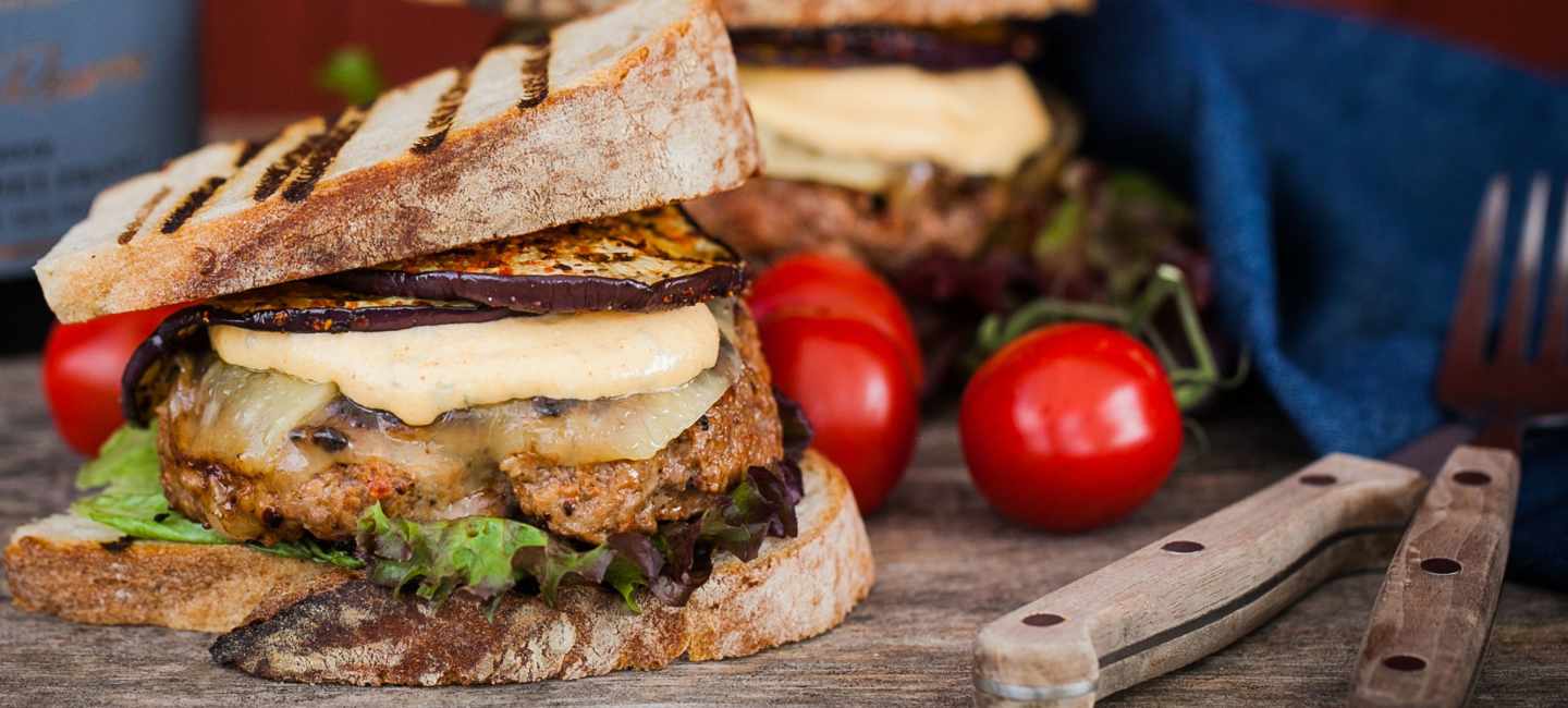 Saftiga hamburgare
