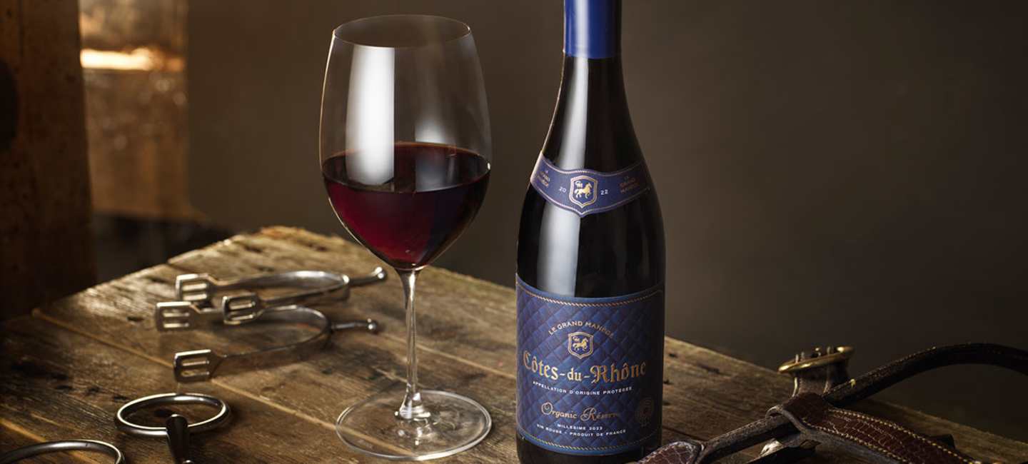 Le Grand Manege, nytt vin från Côte-du-Rhône.