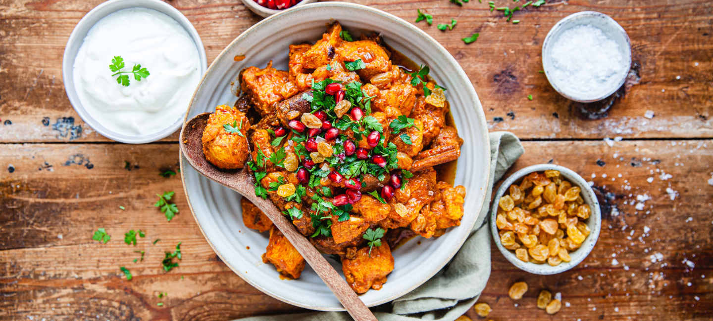 Tagine, marockansk kycklinggryta.