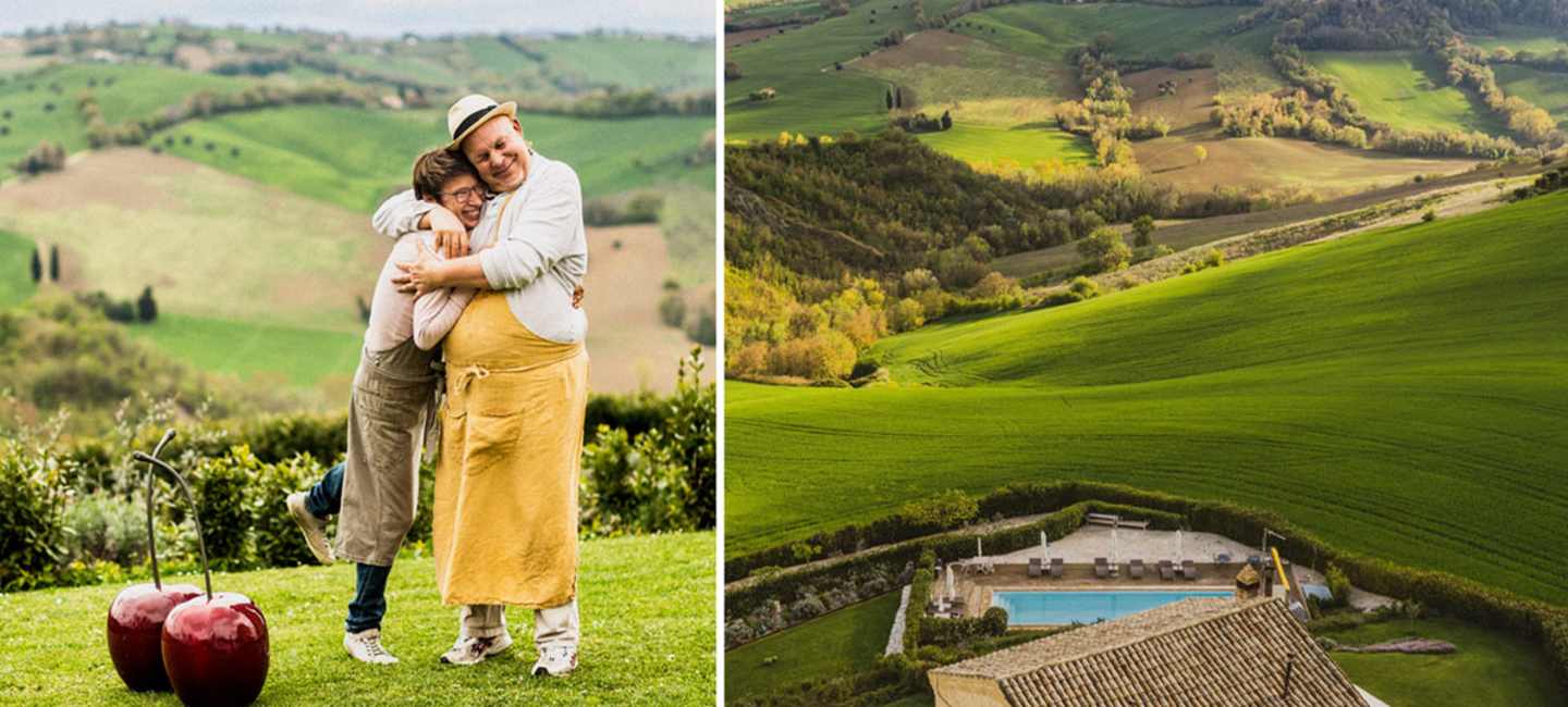 Peter och Carina Nordin flyttade till Italien.