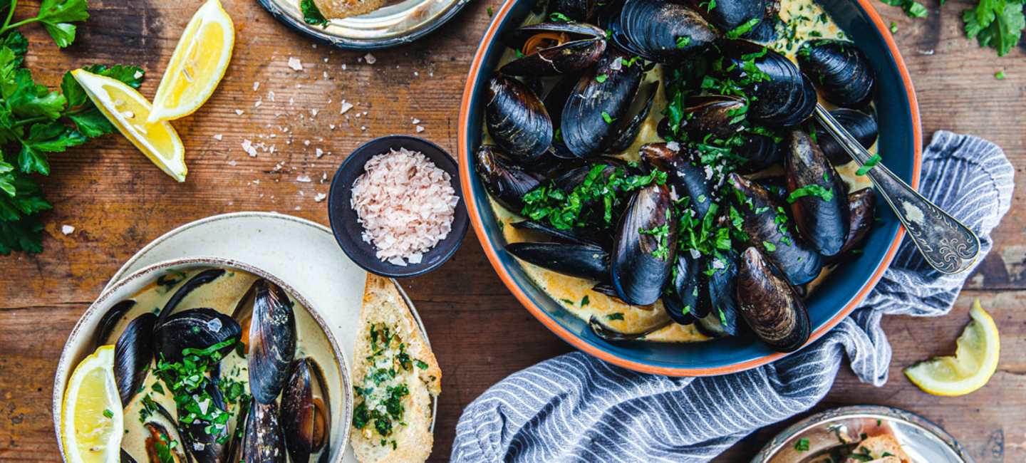 Moules Marinières.