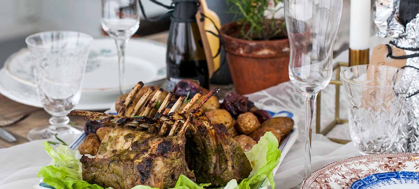 Örtmarinerade lammracks