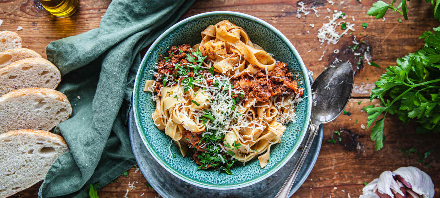 Pasta al Ragu.