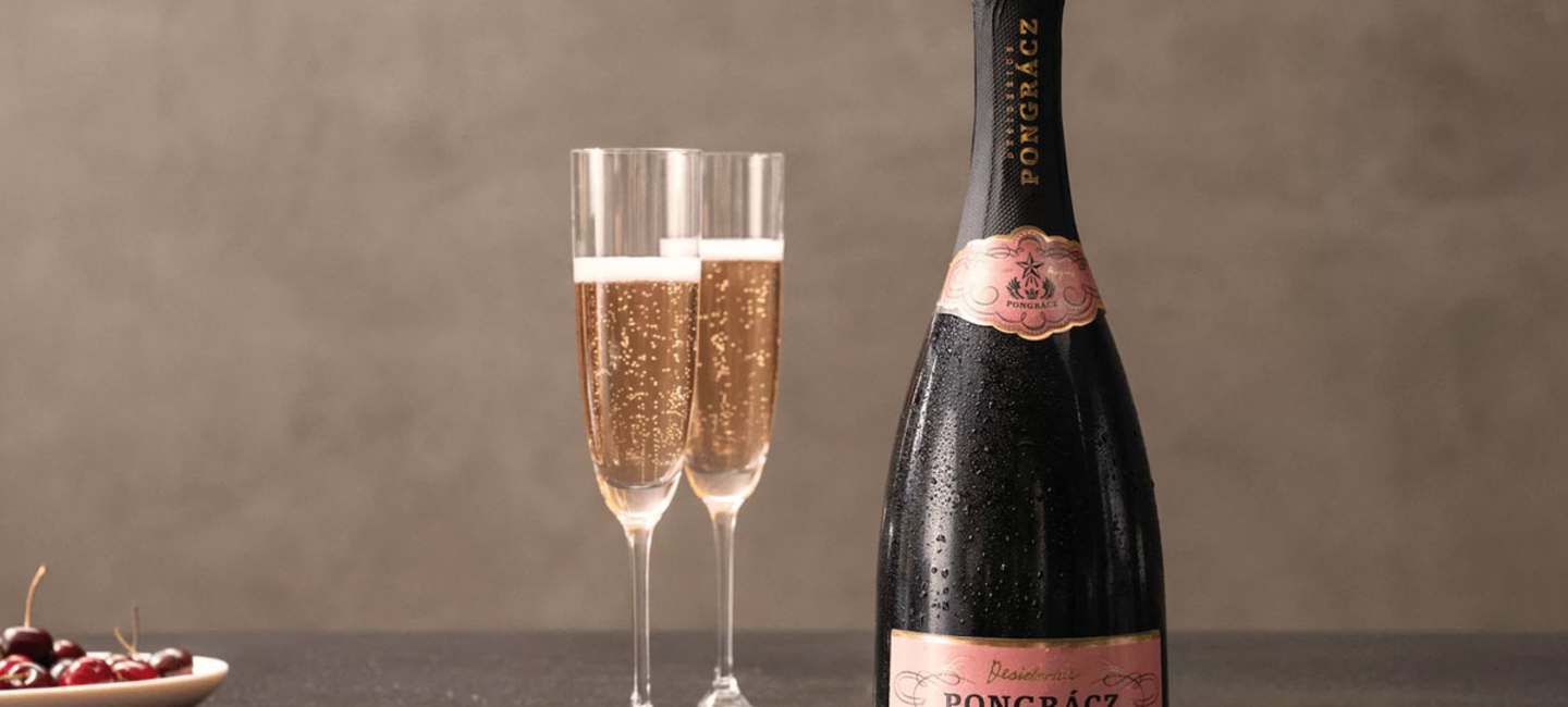  Pongrácz Rosé, Cap Classique från Sydafrika.