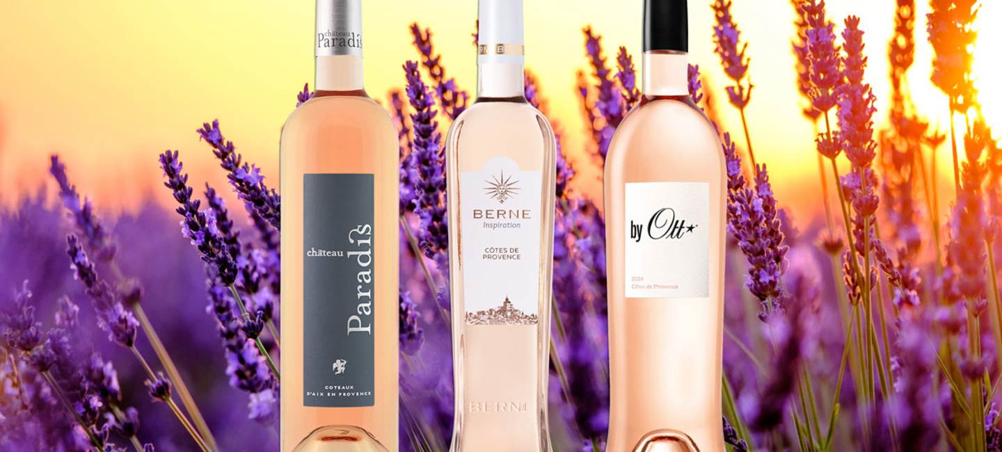 Roséviner från Provence.
