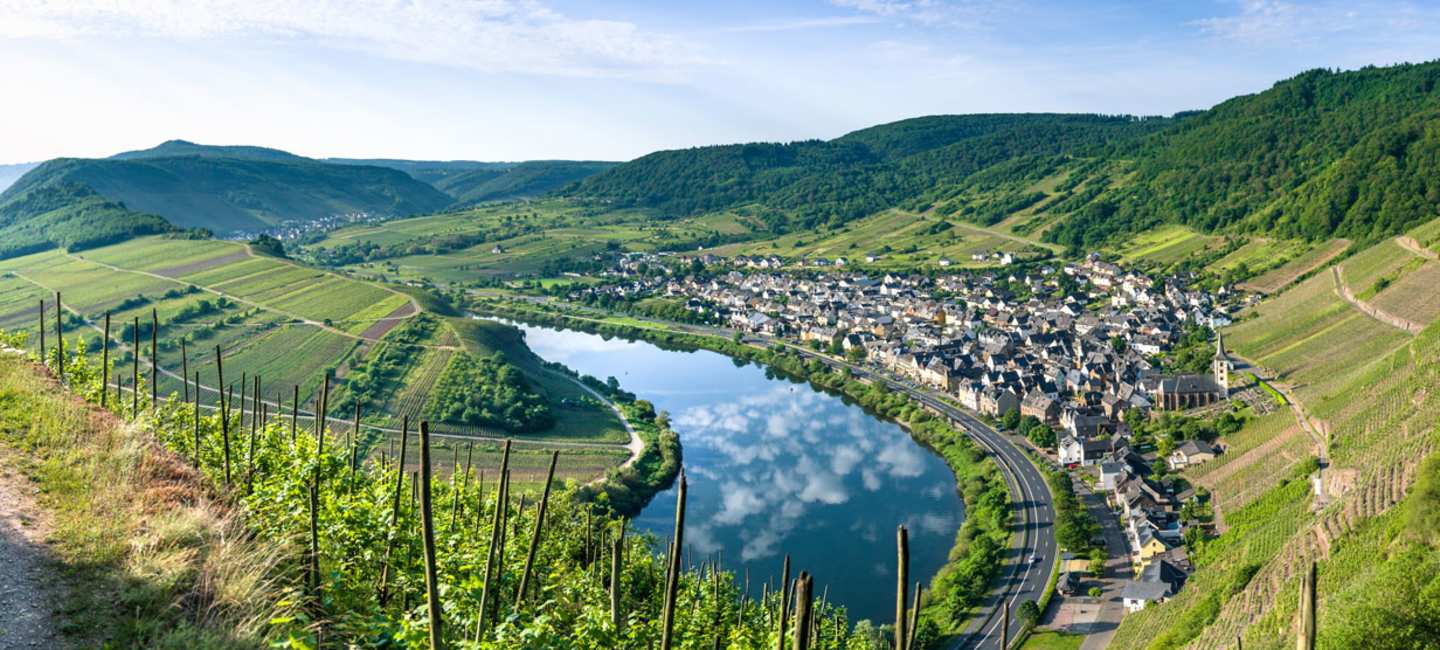 Rheinhessen i Tyskland.