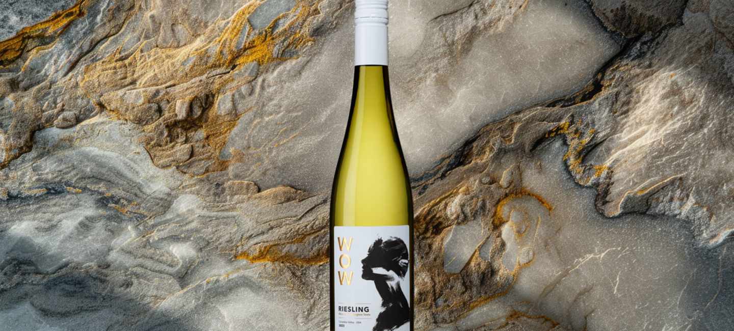 WOW riesling på stenskiva.