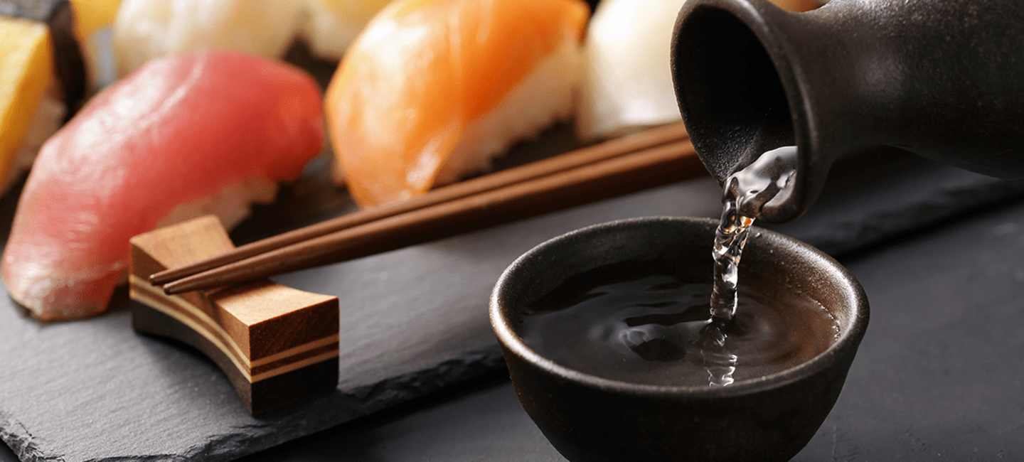 Sake och sushi