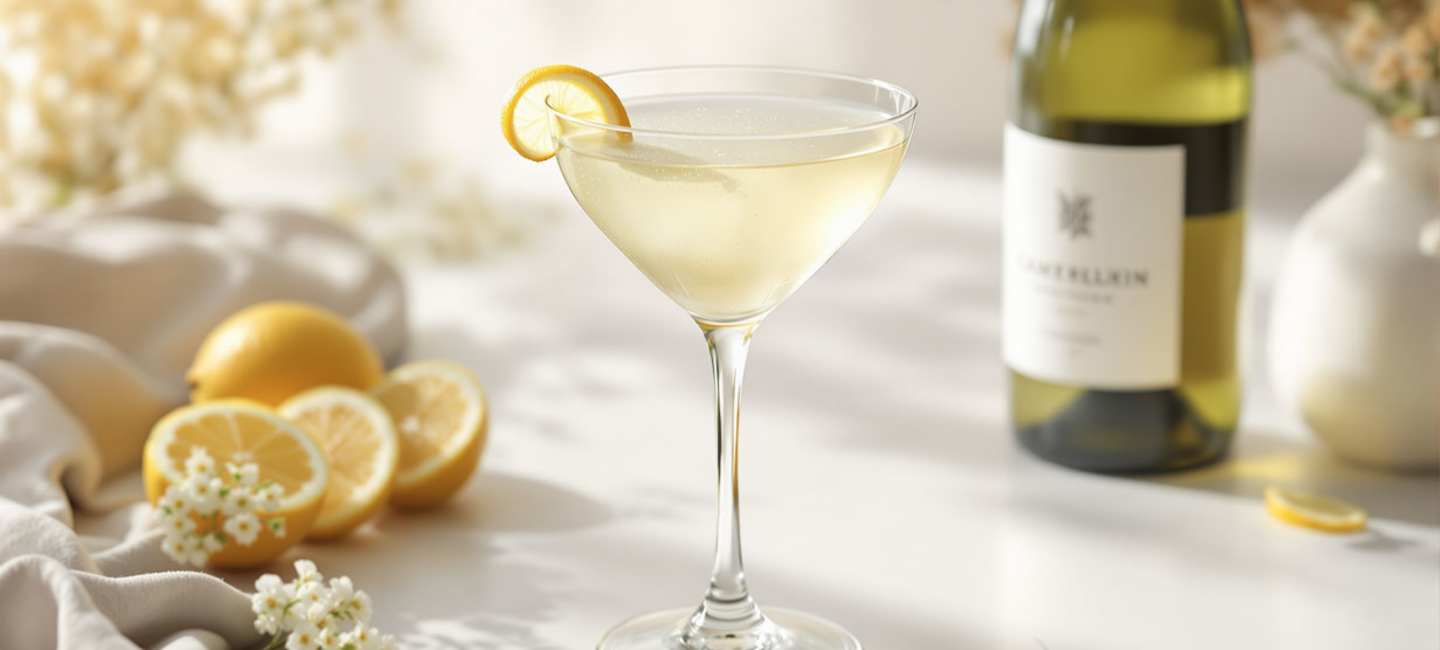 Crisp Martini med Sauvignon Blanc.