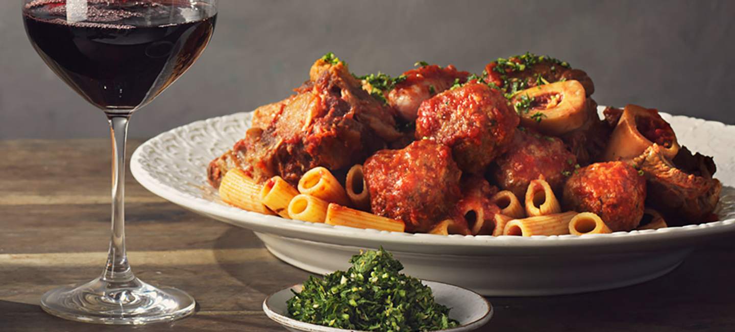 Sunday Gravy med pasta