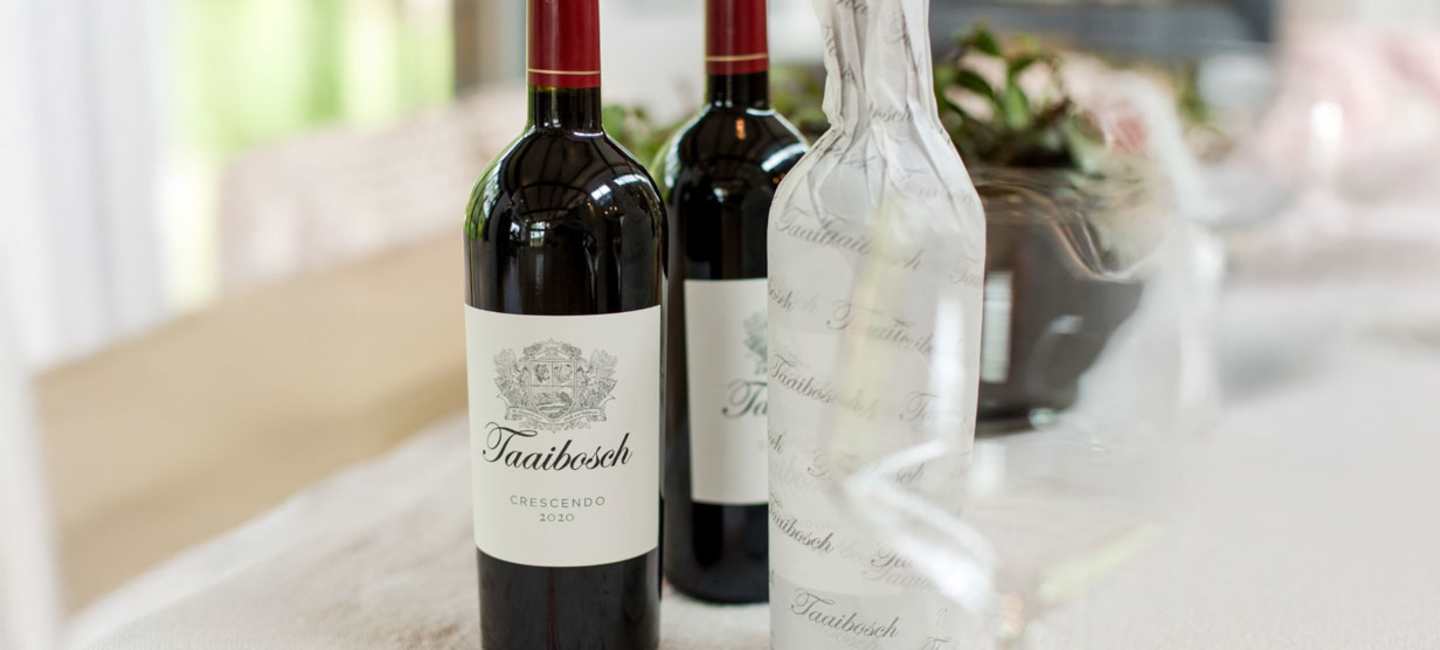 Taaibosch Crescendo, en Bordeauxblend.