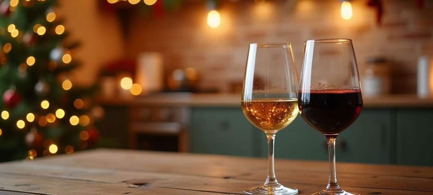 Vin till julmat.