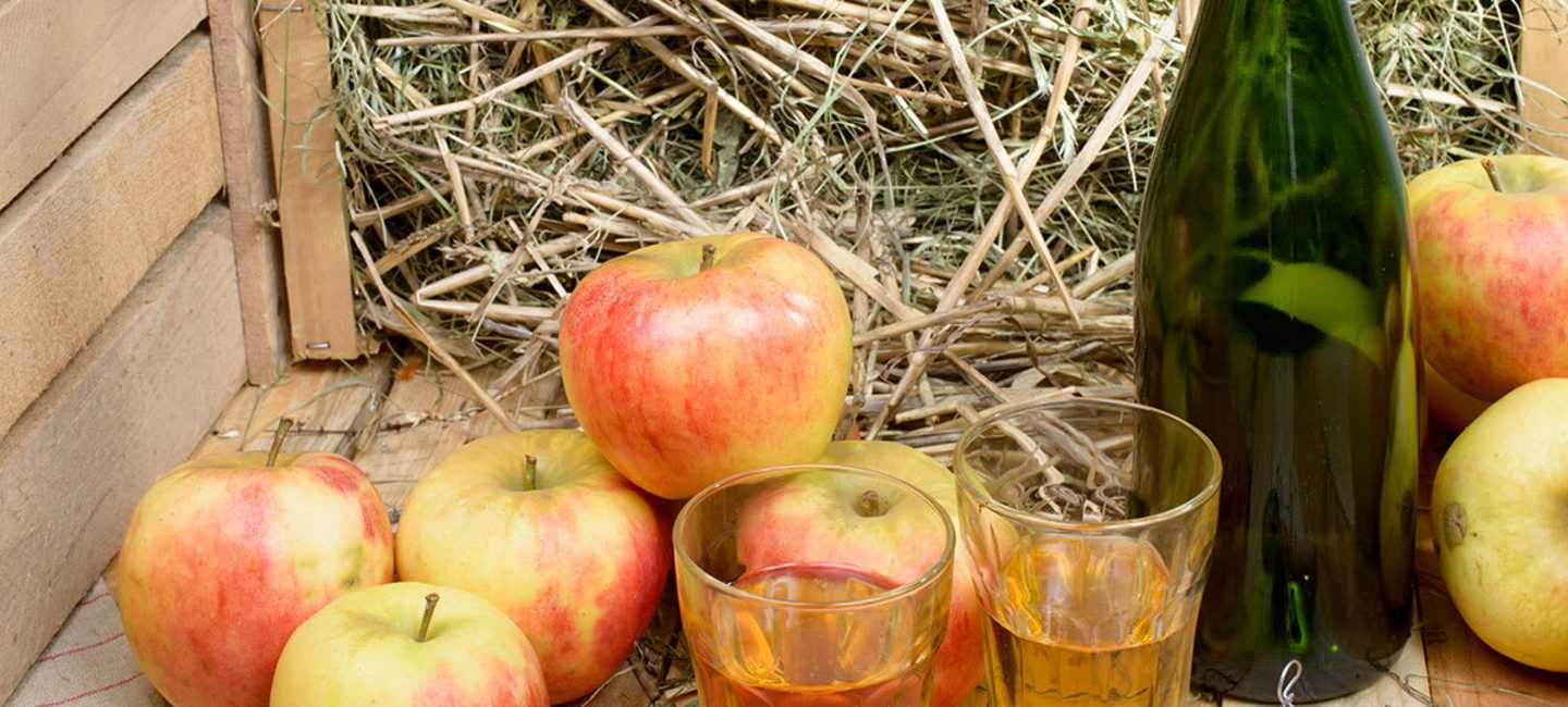 Äpplen och cider