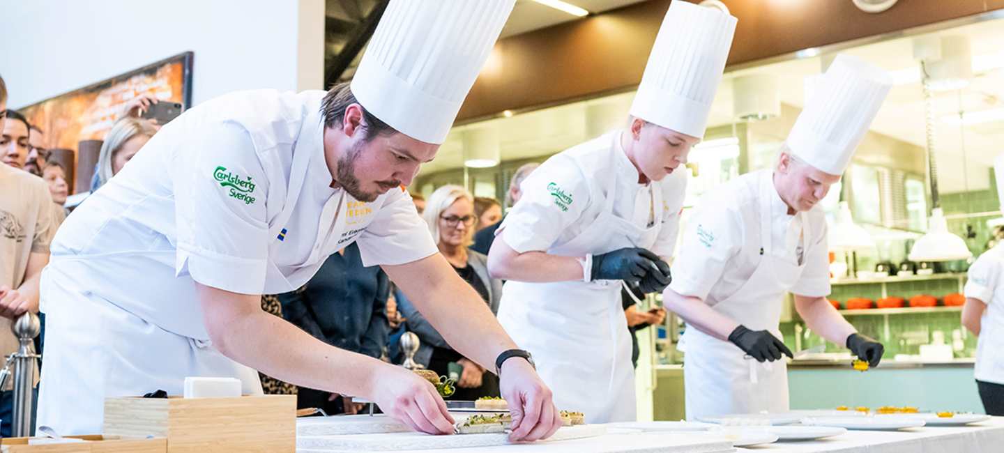 Jimmi Eriksson med kockteam
