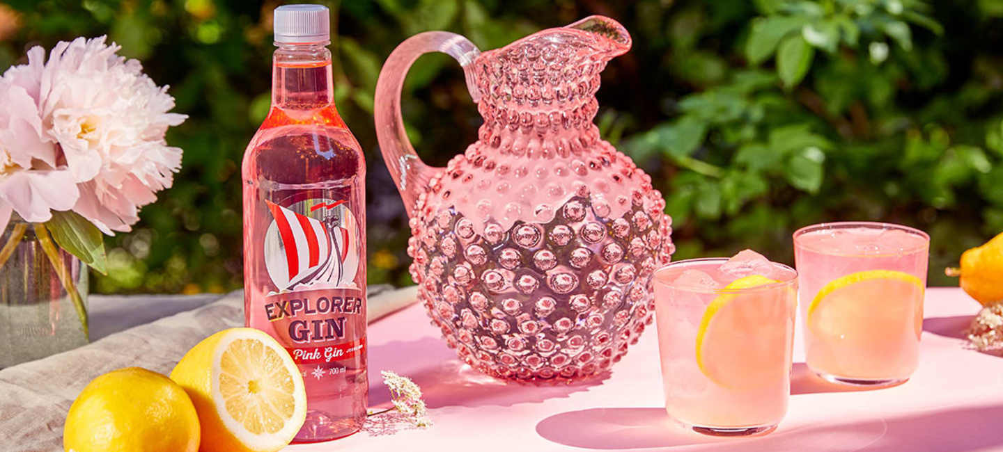 Explorer Pink Gin Lemonade