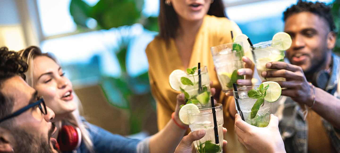 Fira med alkoholfria drinkar