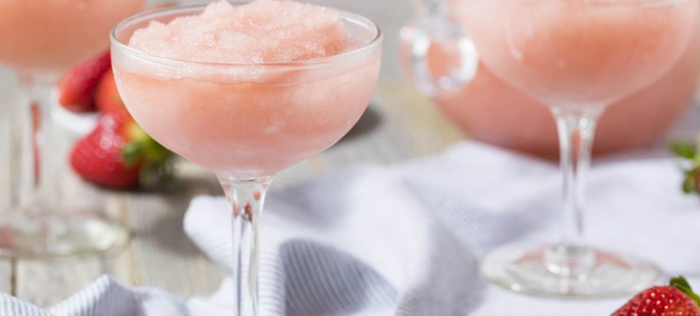 Frosen rosé - frosé