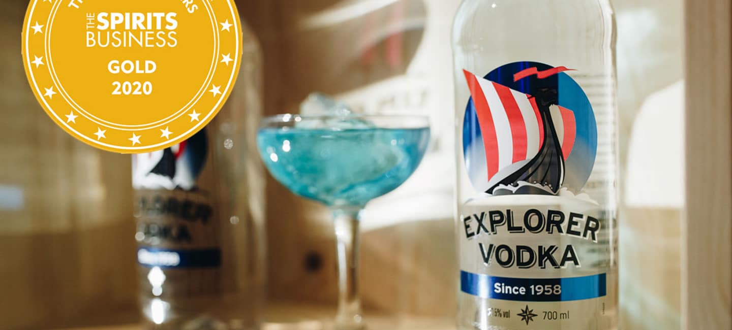 Guldmedalj till Explorer Vodka
