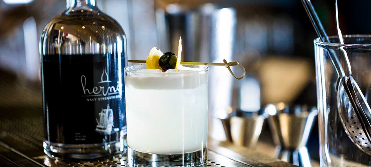 Hernö Gin Sour.