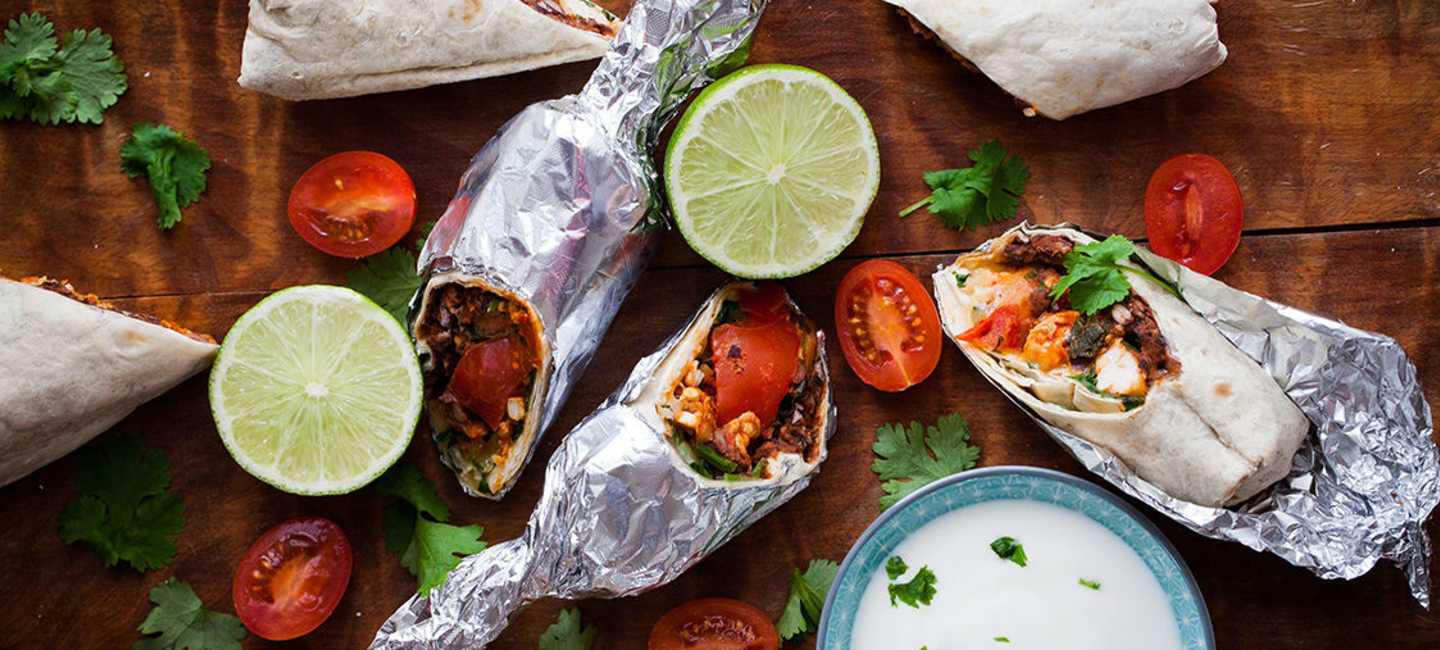 Kycklingburritos