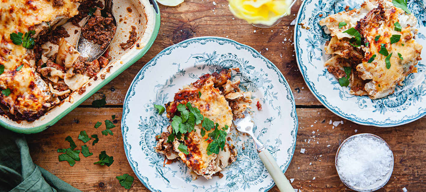Vegetarisk lasagne