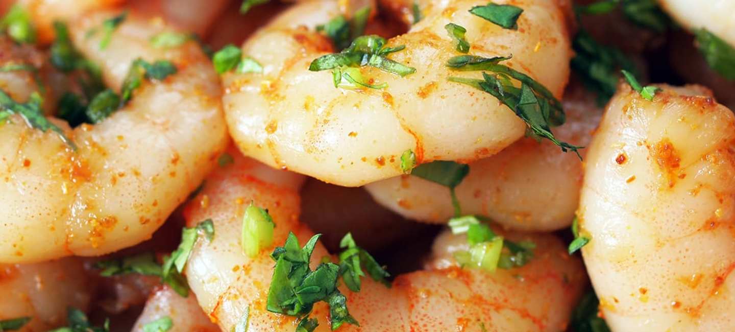 Limemarinerade räkor