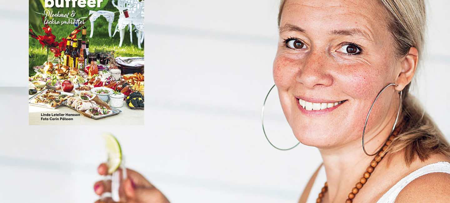 Linda Letelier Hansson med kokbok