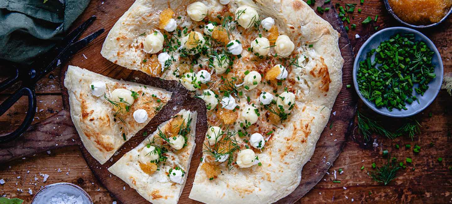 Löjromspizza
