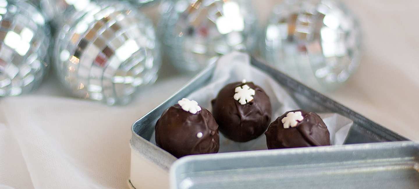 Mörk tryffel med Xanté Dark Chocolate