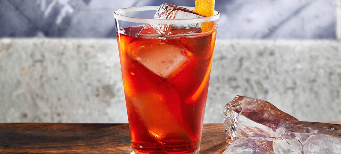 Swedish Negroni med apelsinzest
