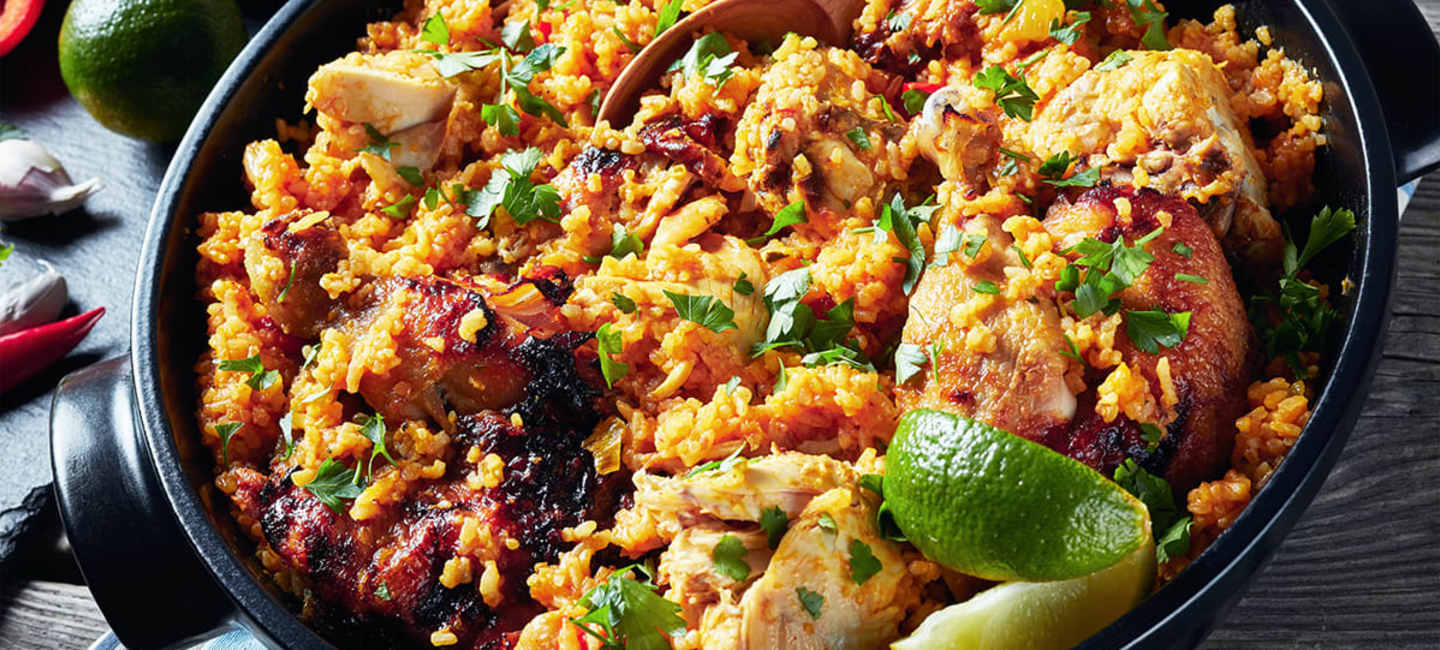 Paella på grillen