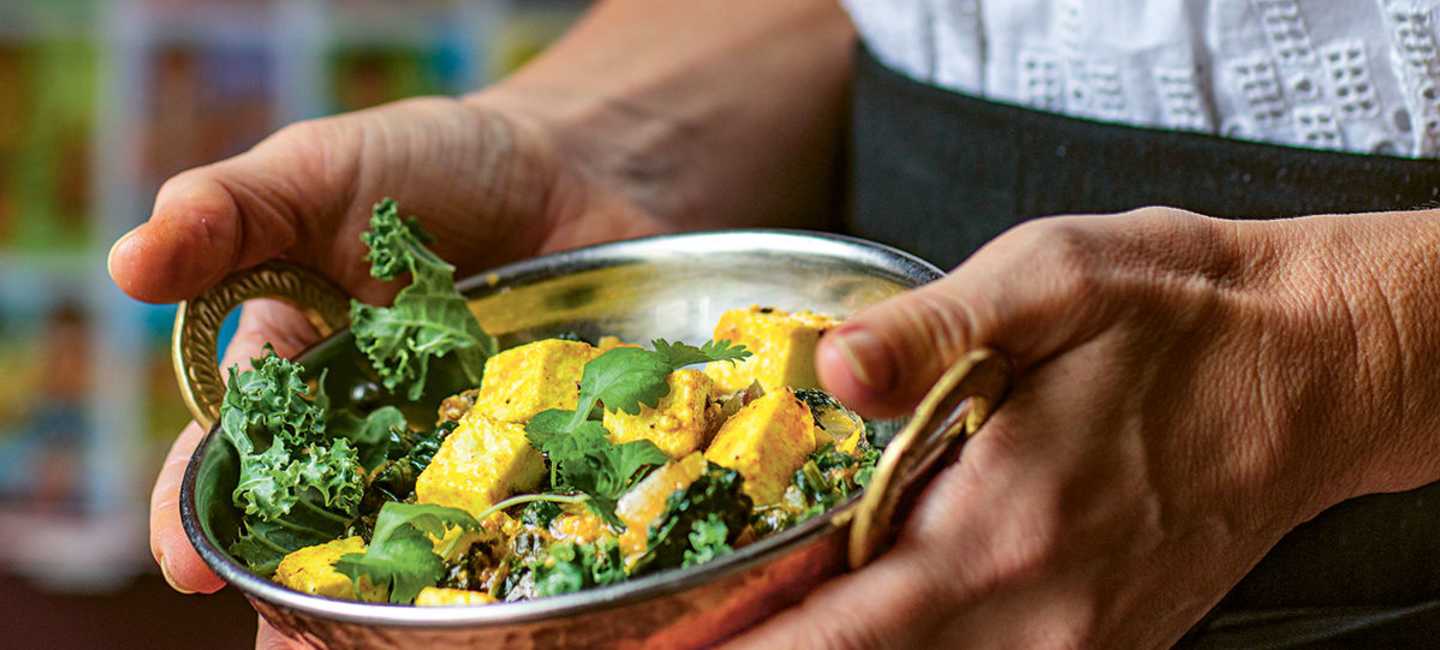 Palak paneer