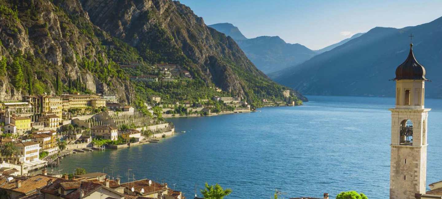 Restips kring Gardasjön i Italien