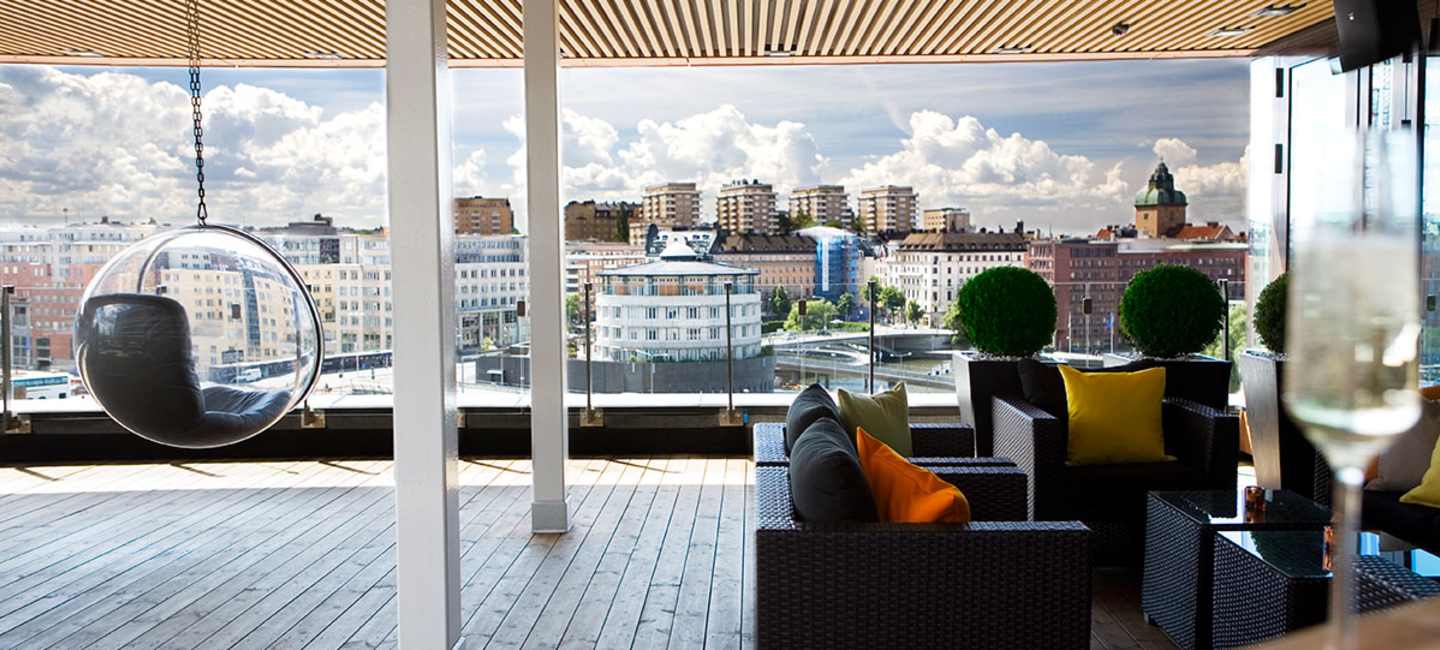 Rooftop Bar på Clarion Sign Hotel