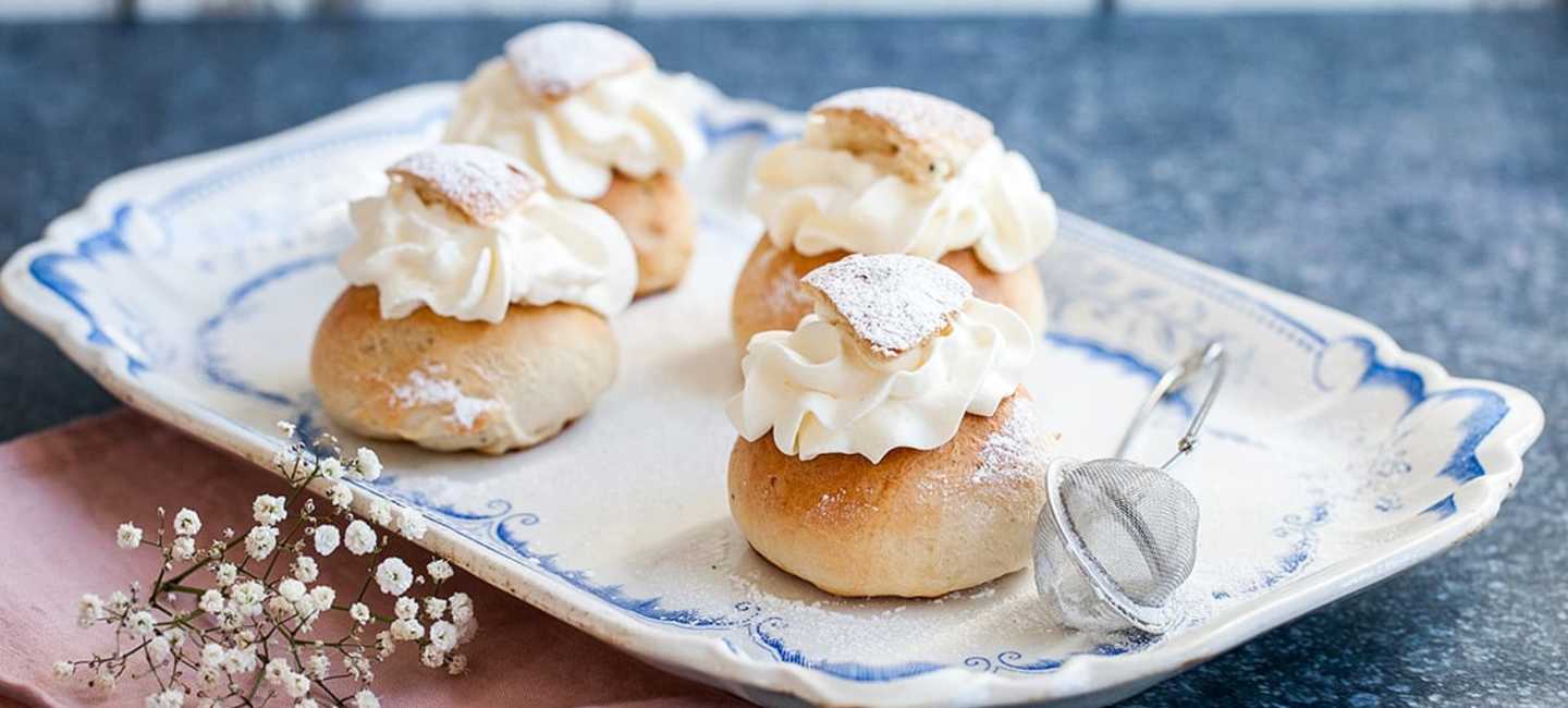 Semlor med Calvados