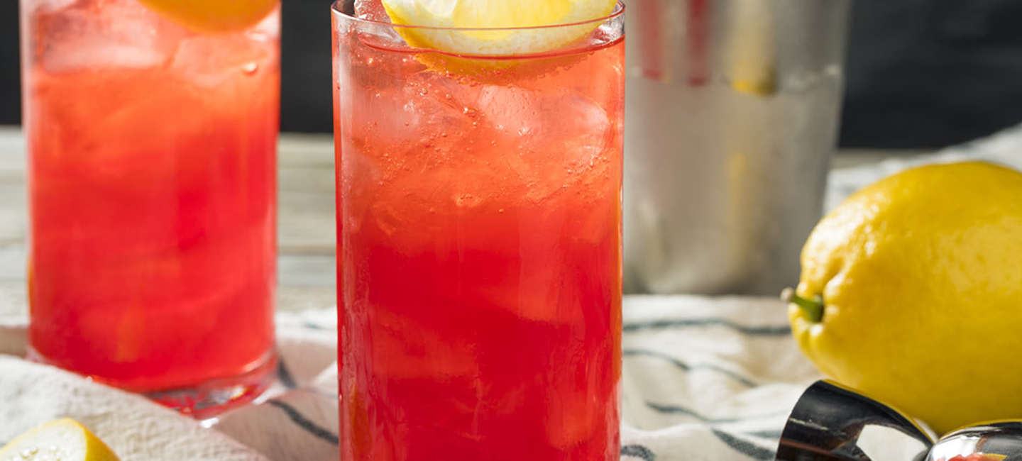 Sloe gin fizz