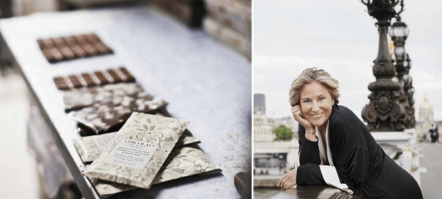 Sofia Rydemalm och choklad från Belle île