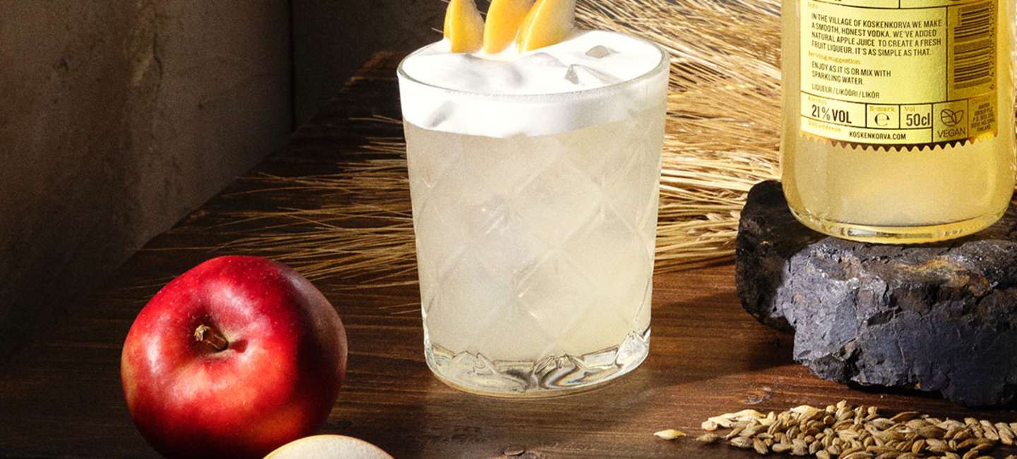 Apple Sour med Koskenkorva Apple