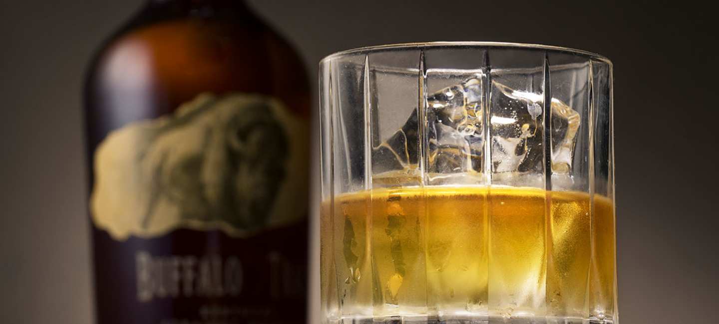 Buffalo Trace med whiskyglas