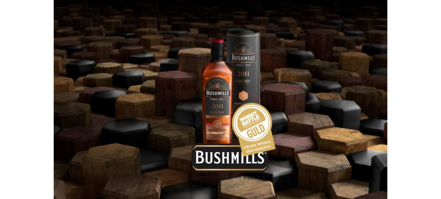 Bushmills Causeway collection 2011 Banyuls Casks vinner pris