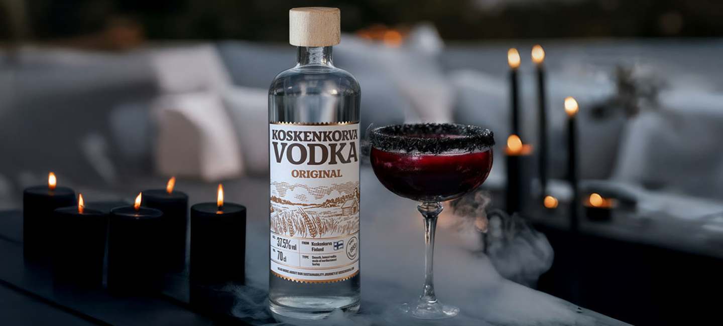 Black Heart Martini med Koskenkorva Vodka