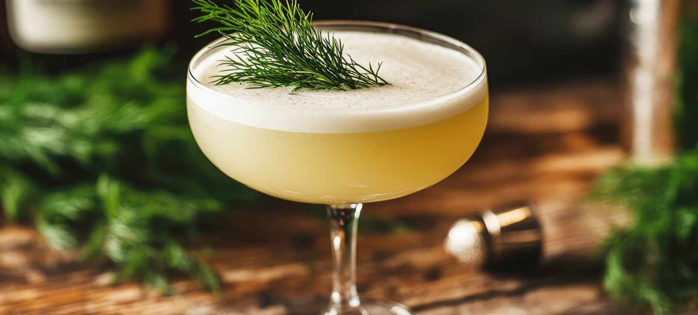 Drink med dill till kräftskiva