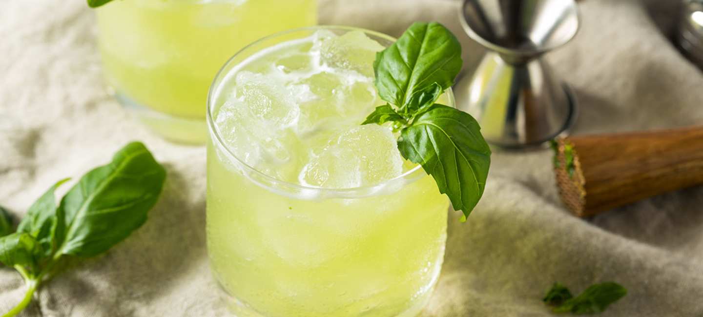 Gin Basil Smash