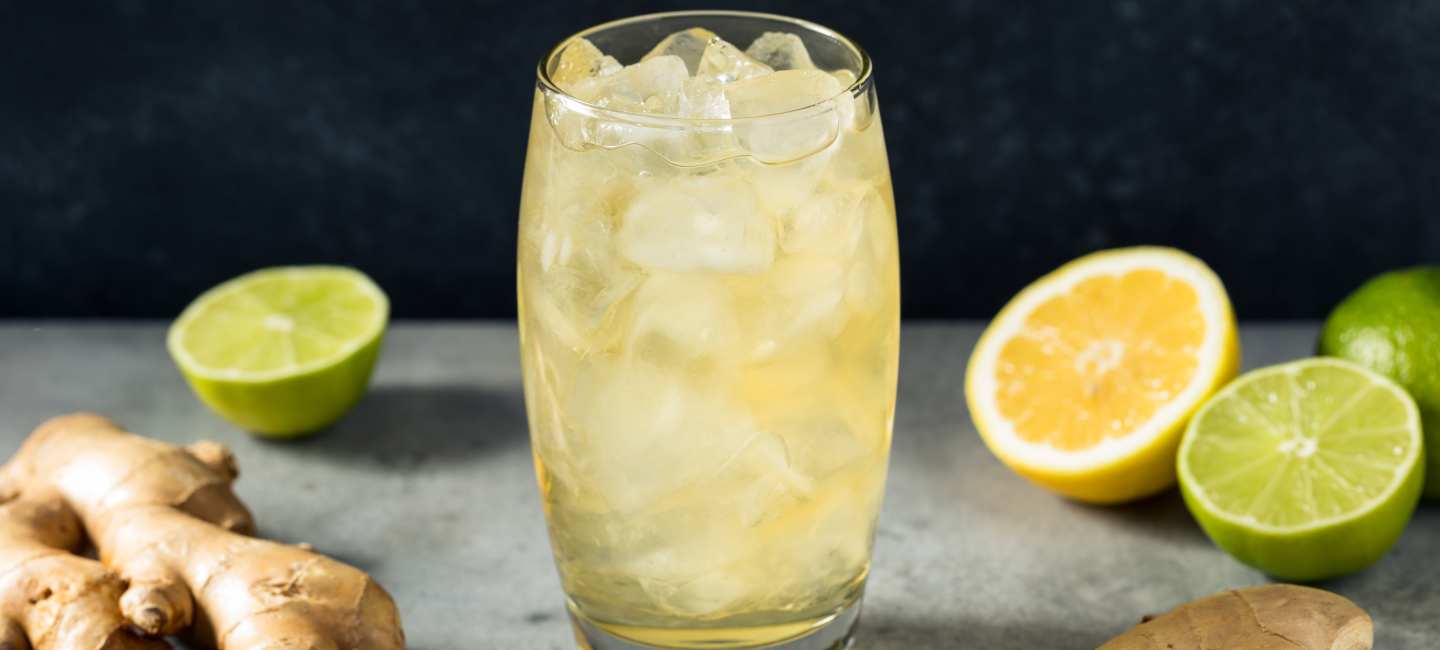 Ginger No Colada med lime och ingefära