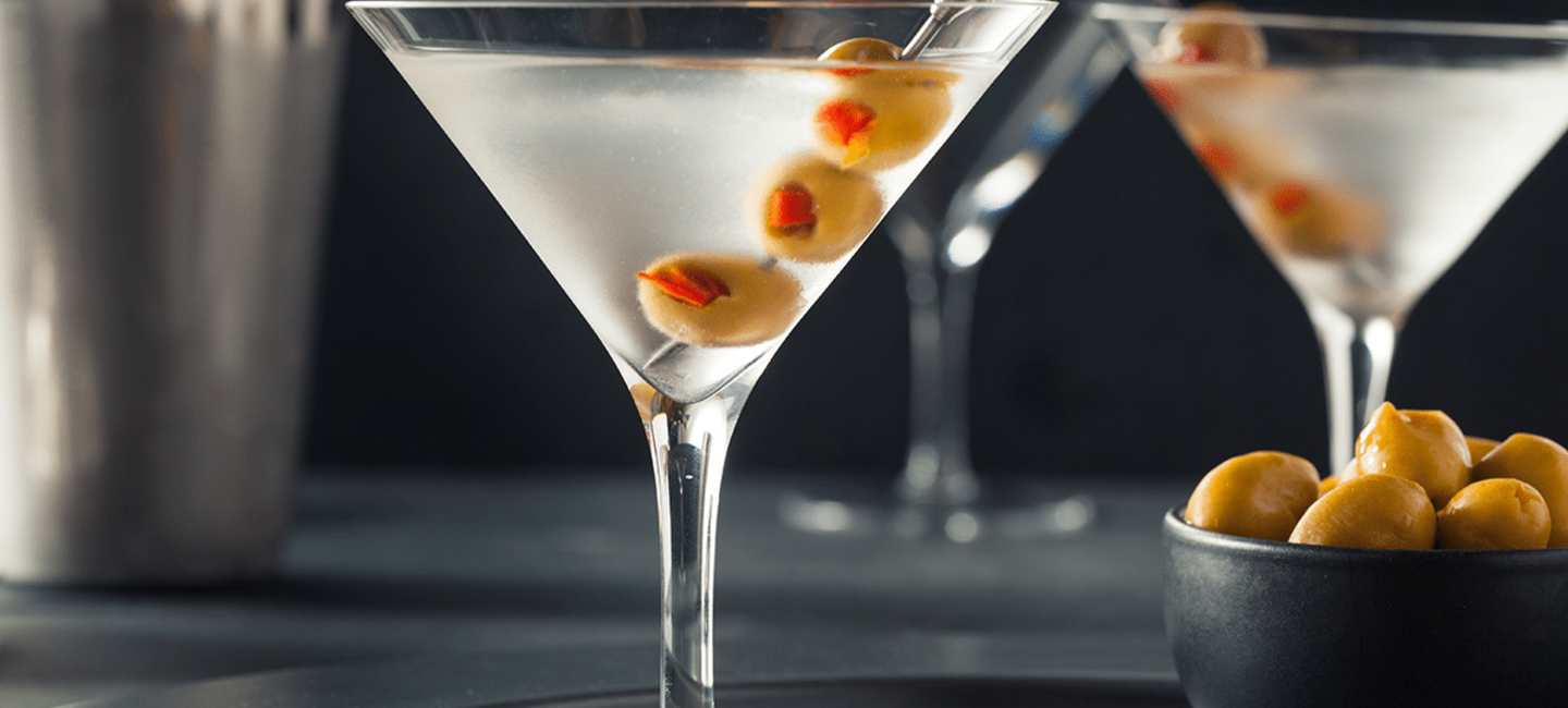 Martinidrinkar med vodka