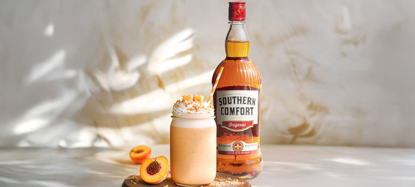 Peach Melba Cocktail