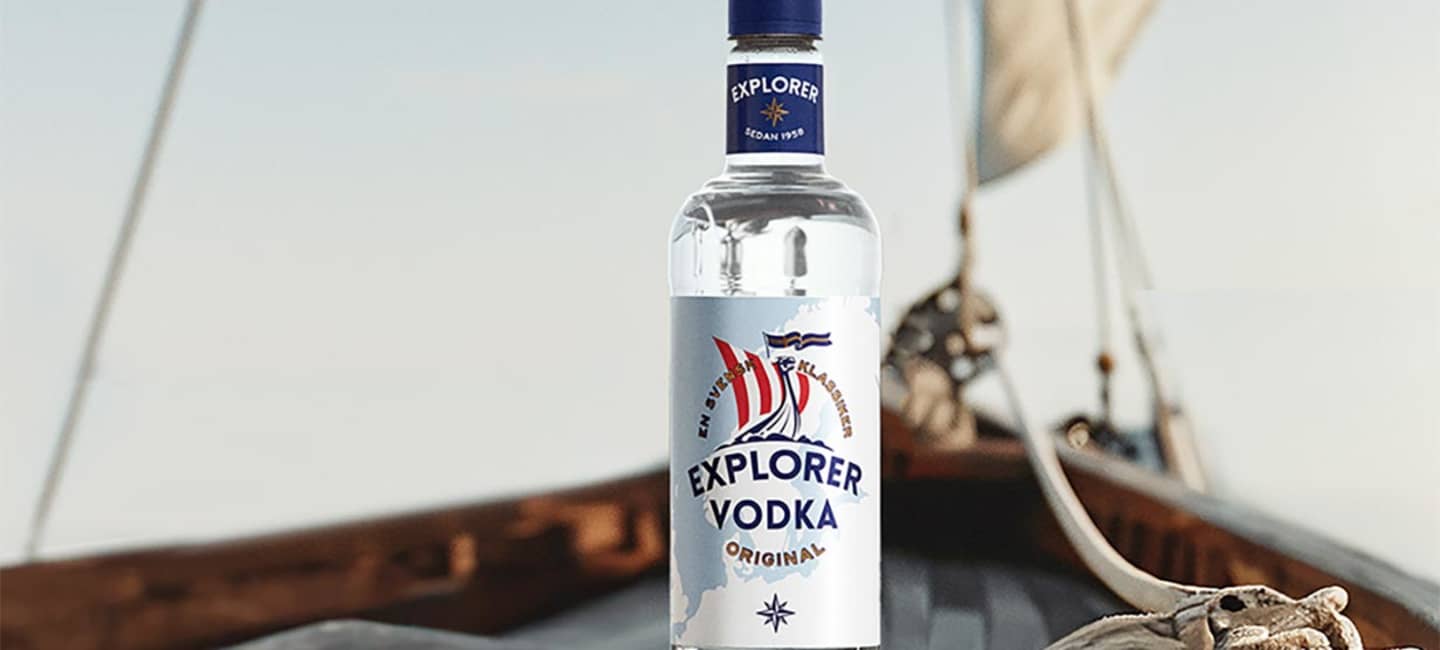 Explorer Vodka med ny design